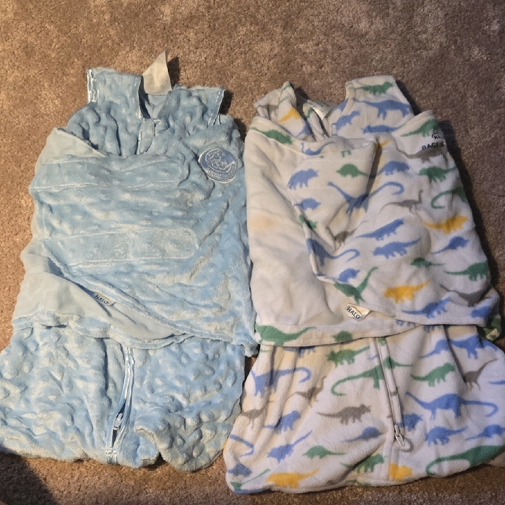 Halo Light Blue SleepSack Swaddle